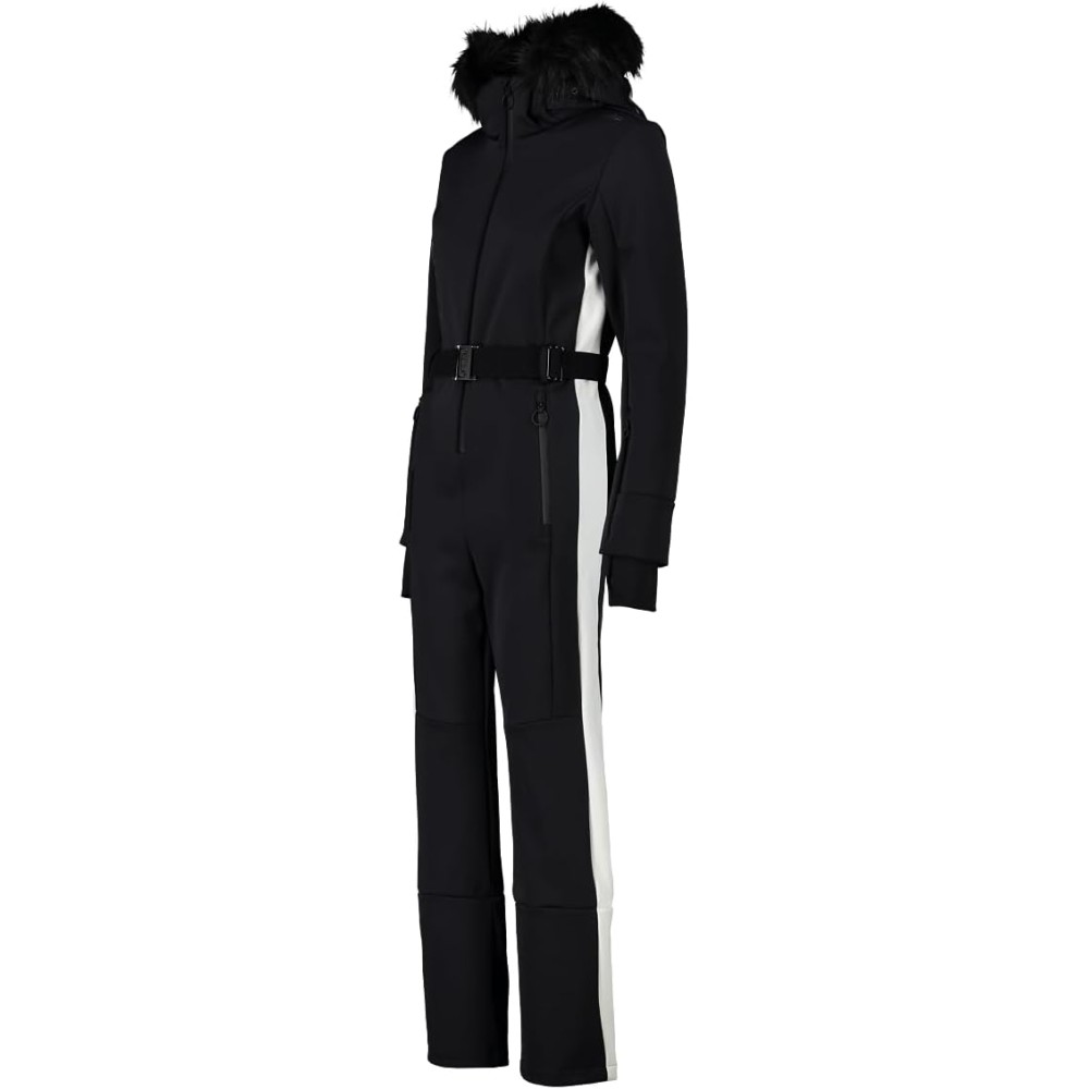 TUTA INTERA SCI DONNA CMP 34W4456F NERA BIANC0