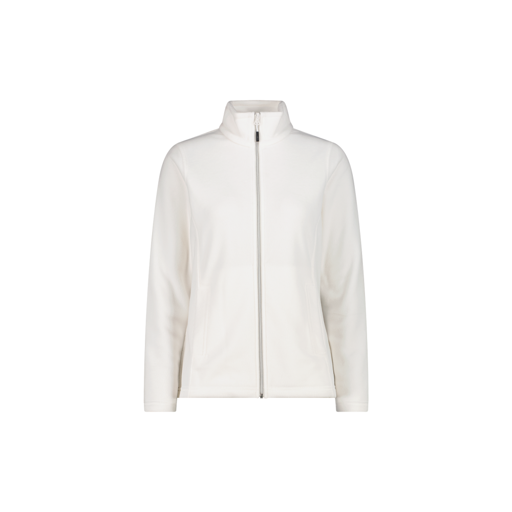 ZIP LUNGA DONNA PILE CMP BIANCO