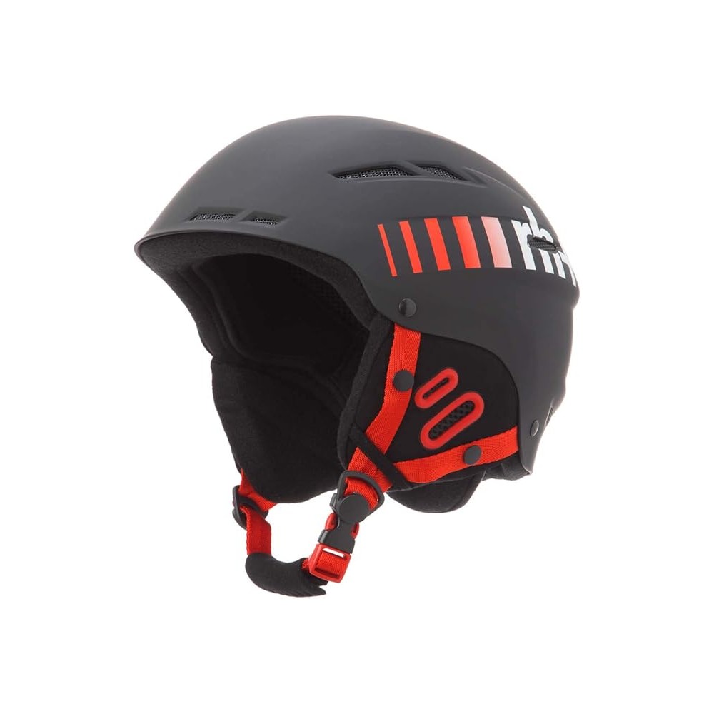 CASCO SCI RH+ MOD 6026 COLORE BLACK RED