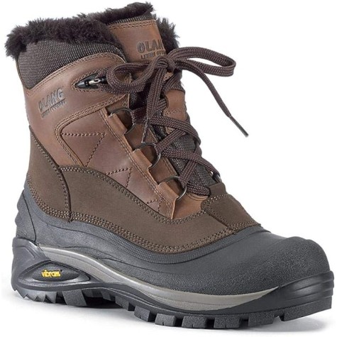 OLANG Scarpe Scarponi Stivale Uomo Pegaso Tex Pelle Originale AI 2023  Colore Marrone