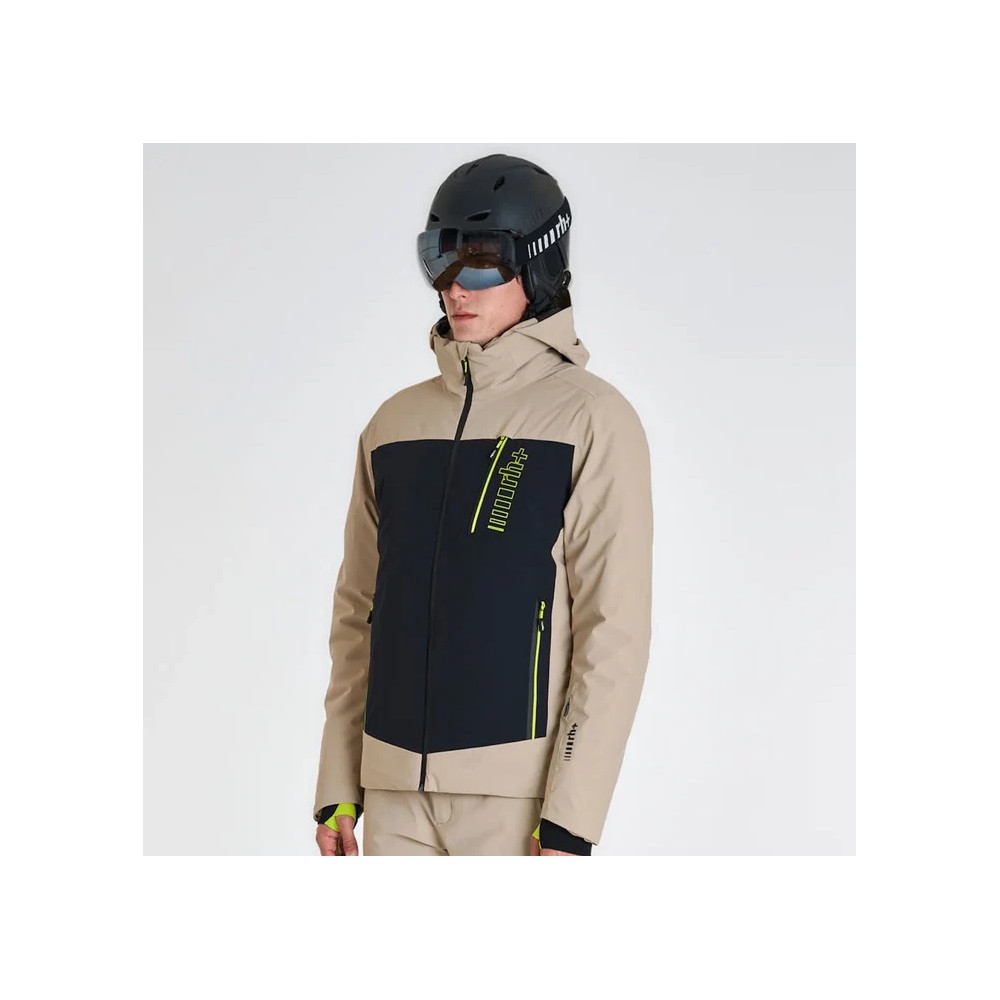 GIACCA SCI RH+ TITAN JACKET SAND BLACK ACID...