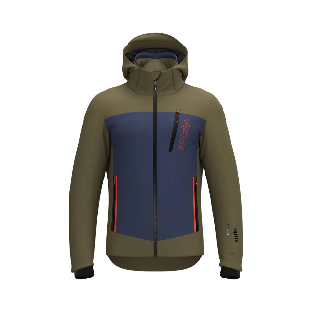 GIACCA SCI RH+ TITAN JACKET DARK KAKI ABSOLUTE...