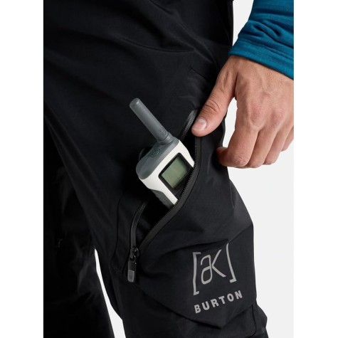 PANTALONE SNOW BURTON M AK GORE CYCLIC PT NERO