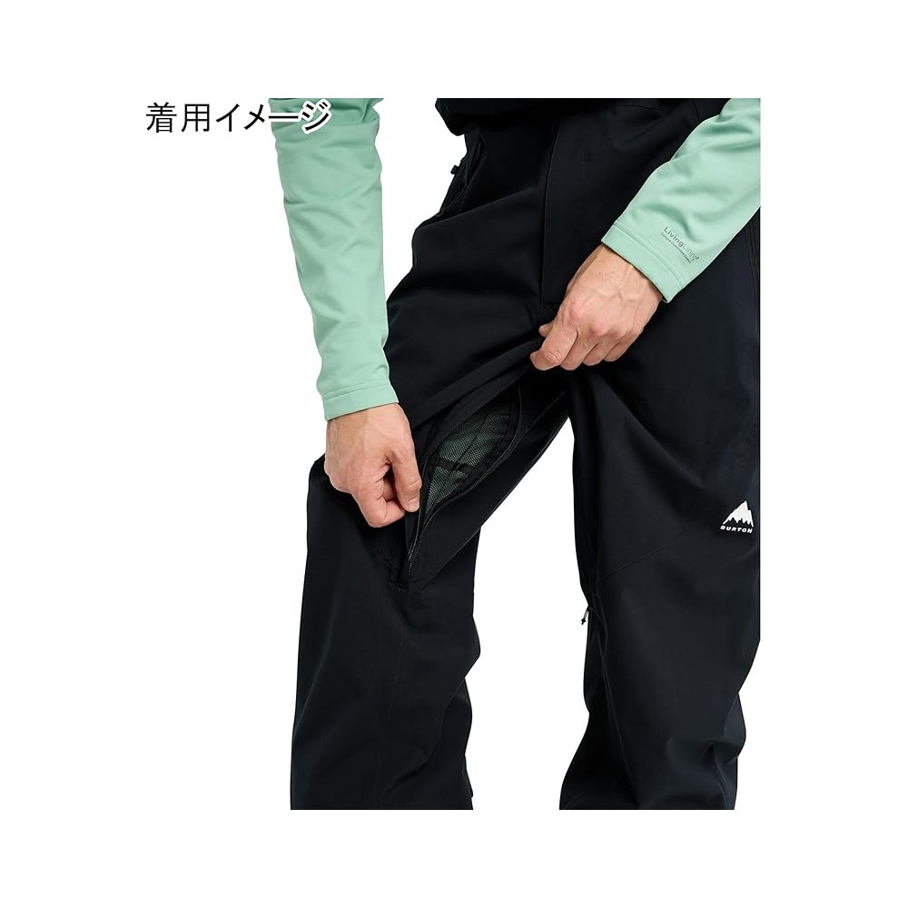 SALOPETTE SNOW BURTON NERO MAN RSRV
