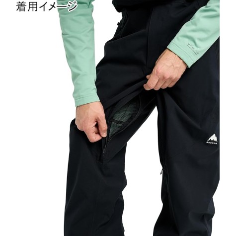 SALOPETTE SNOW BURTON NERO MAN RSRV