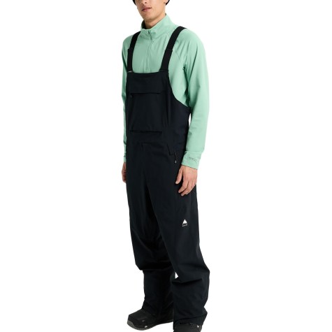 SALOPETTE SNOW BURTON NERO MAN RSRV