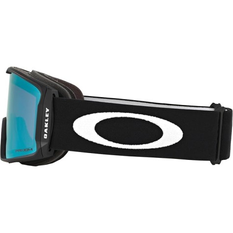 Oakley Lineminer 707004 0 Occhiali Sportivi, Nero (Matte Black/Prizmsapphireiridium), 99 Uomo