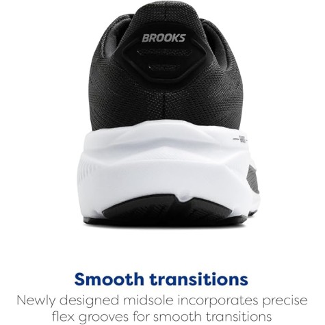 BROOKS ghost 17 woman black gray white