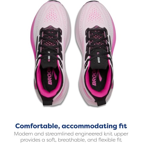 BROOKS glycerin25 woman white phontom cyber pink