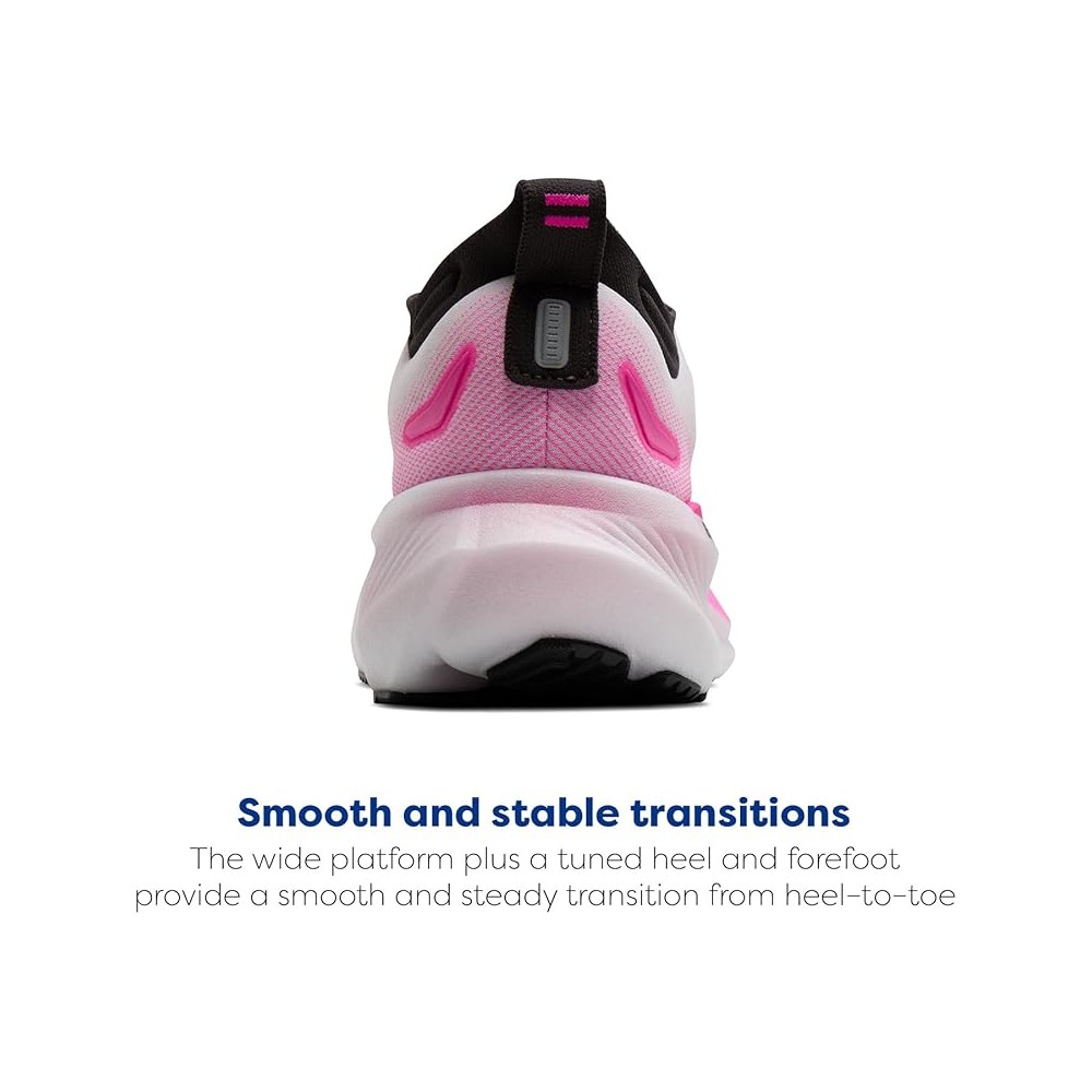 BROOKS glycerin25 woman white phontom cyber pink
