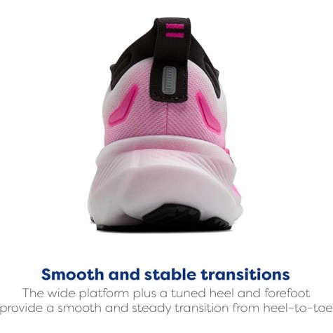 BROOKS glycerin25 woman white phontom cyber pink