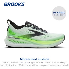 BROOKS GLYCERIN GTS 23 MAN WHITE PHANTOM GREEN GECKO 2