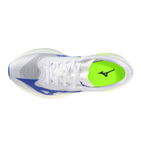 MIZUNO RUNNING HIPERWARP WOMAN WHITE CITRON