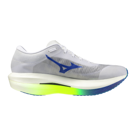MIZUNO RUNNING HIPERWARP WOMAN WHITE CITRON