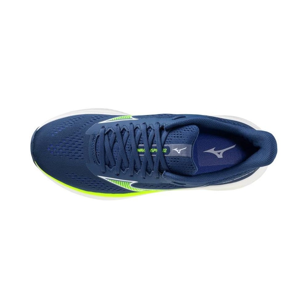 SCARPE RUNNING MIZUNO WAVE INSPIRE 22 MAN BLUE...