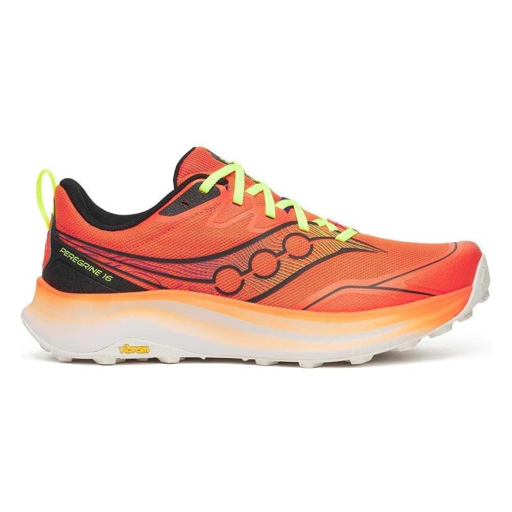 SCARPA TRAIL SAUCONY PEREGRINE 16 FIRE BLACK MAN