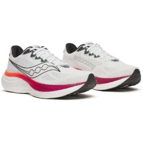 SCARPA RUNNING SAUCONY RIDE 19 WHITE CRIMSON