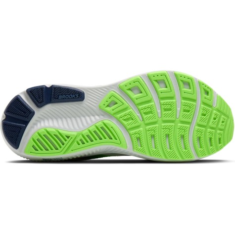 BROOKS GHOST 17 UOMO COLORE OYSTER/BEACON BLUE/GECKO