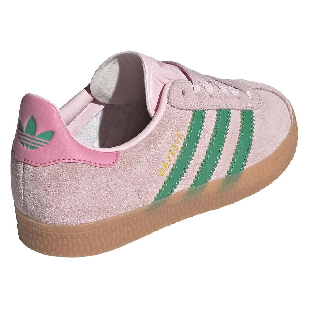 SCARPA ADIDAS GAZELLE C CLPINK COUGRN BLIPNK  KIDS