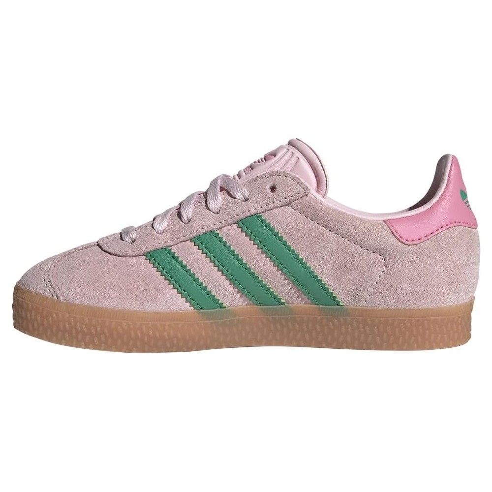SCARPA ADIDAS GAZELLE C CLPINK COUGRN BLIPNK  KIDS