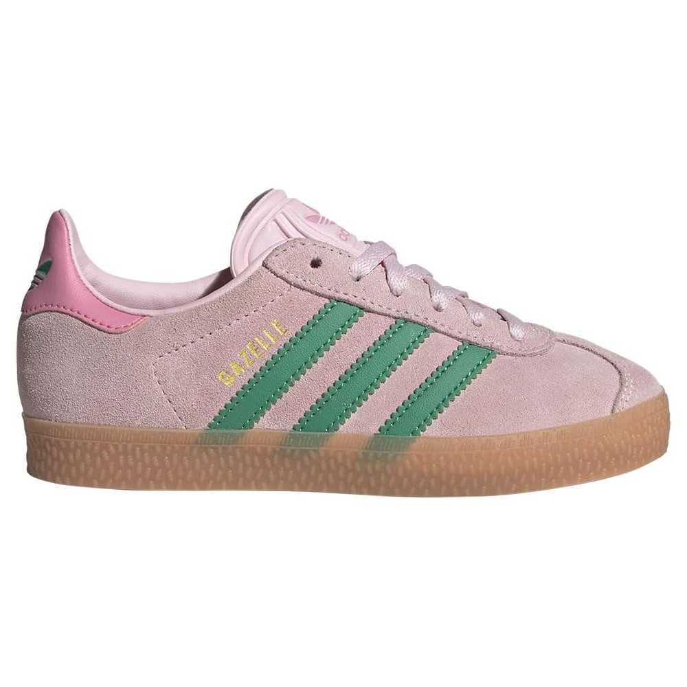 SCARPA ADIDAS GAZELLE C CLPINK COUGRN BLIPNK  KIDS