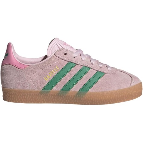 SCARPA ADIDAS GAZELLE C CLPINK COUGRN BLIPNK  KIDS