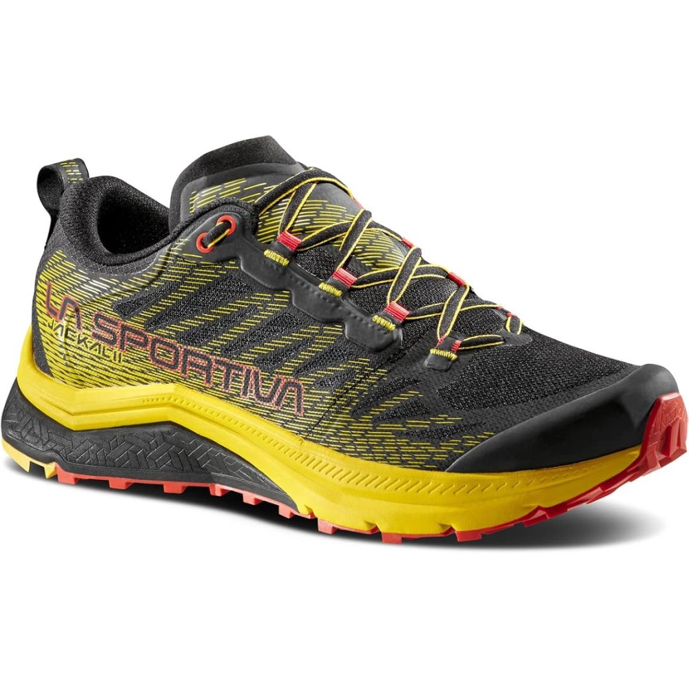 SCARPE TRAIL LA SPORTIVA JACKAL 2 BLACK YELLOW MAN