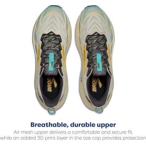 SCARPA  BROOKS GHOST TRAIL MAN BLANCHEDSAND RABBIT BLUEFISH