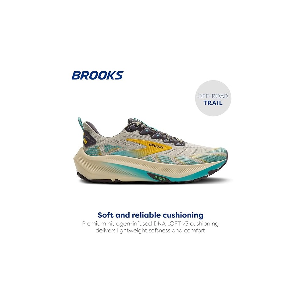 SCARPA  BROOKS GHOST TRAIL MAN BLANCHEDSAND...
