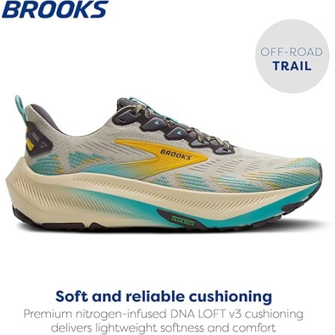 SCARPA  BROOKS GHOST TRAIL MAN BLANCHEDSAND RABBIT BLUEFISH