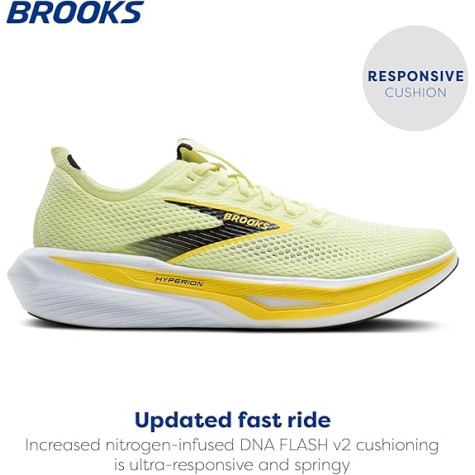 SCARPA RUNNING BROOKS HYPERION 3 LUMINARY BLACK YELLOW