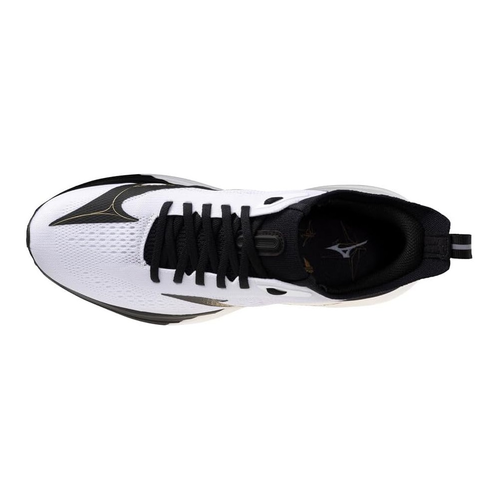 SCARPA RUNNING MIZUNO NEO ZEN 2 WHITE BLACK GOLD