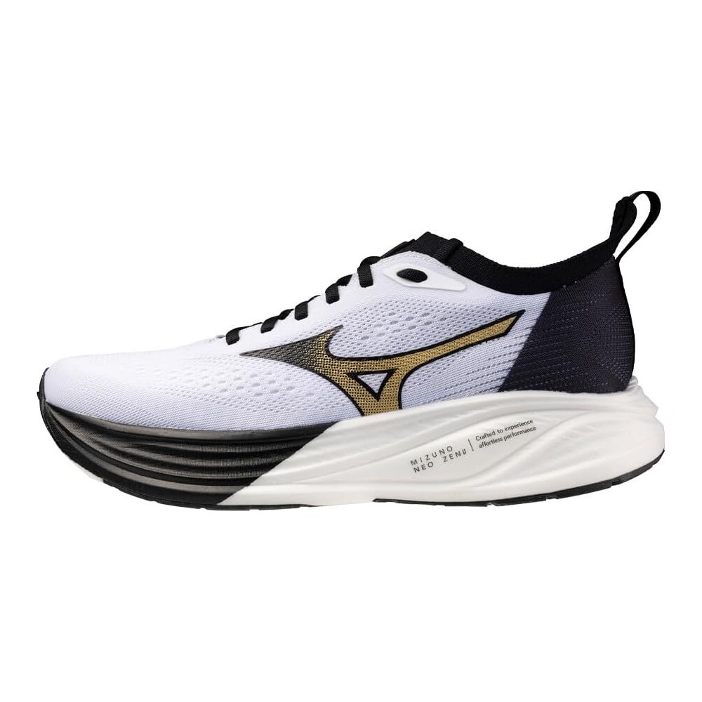 SCARPA RUNNING MIZUNO NEO ZEN 2 WHITE BLACK GOLD