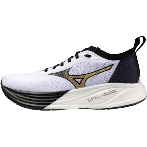 SCARPA RUNNING MIZUNO NEO ZEN 2 WHITE BLACK GOLD