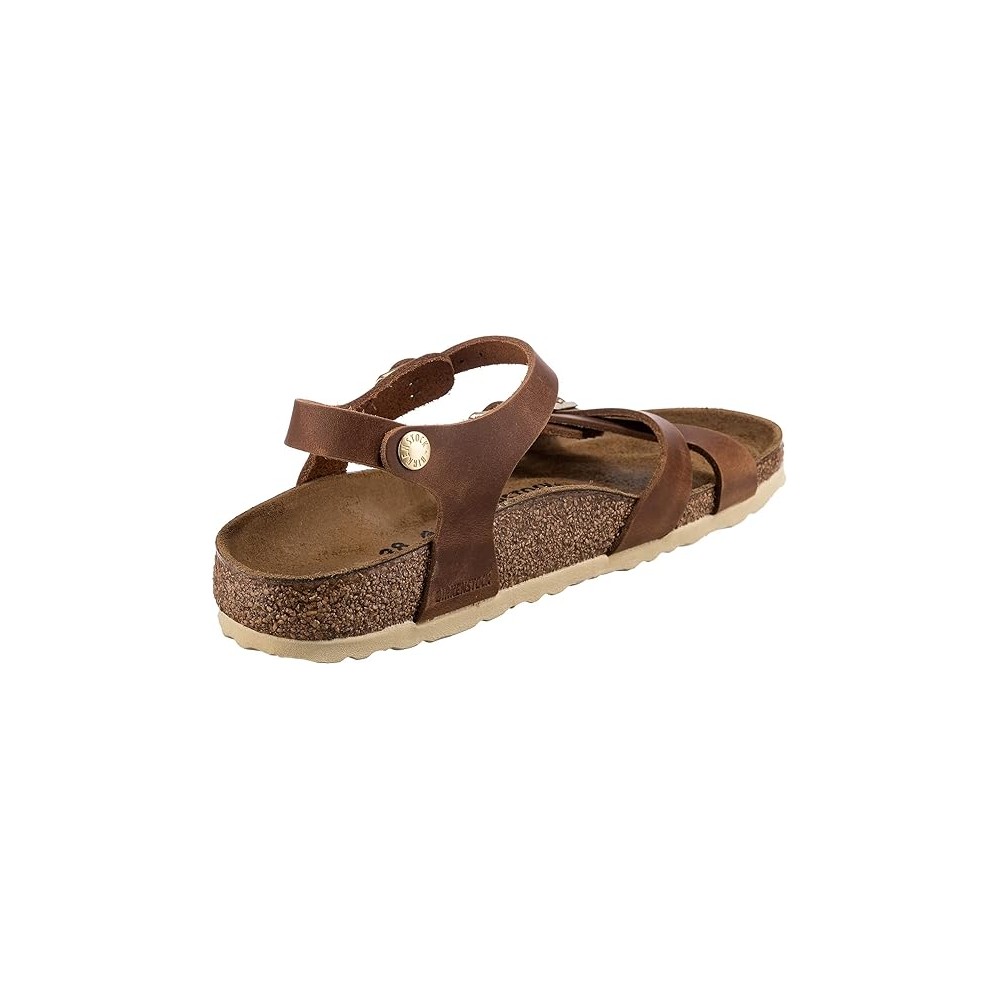 KUMBA BIRKENSTOCK SANDALO COGNAC DONNA