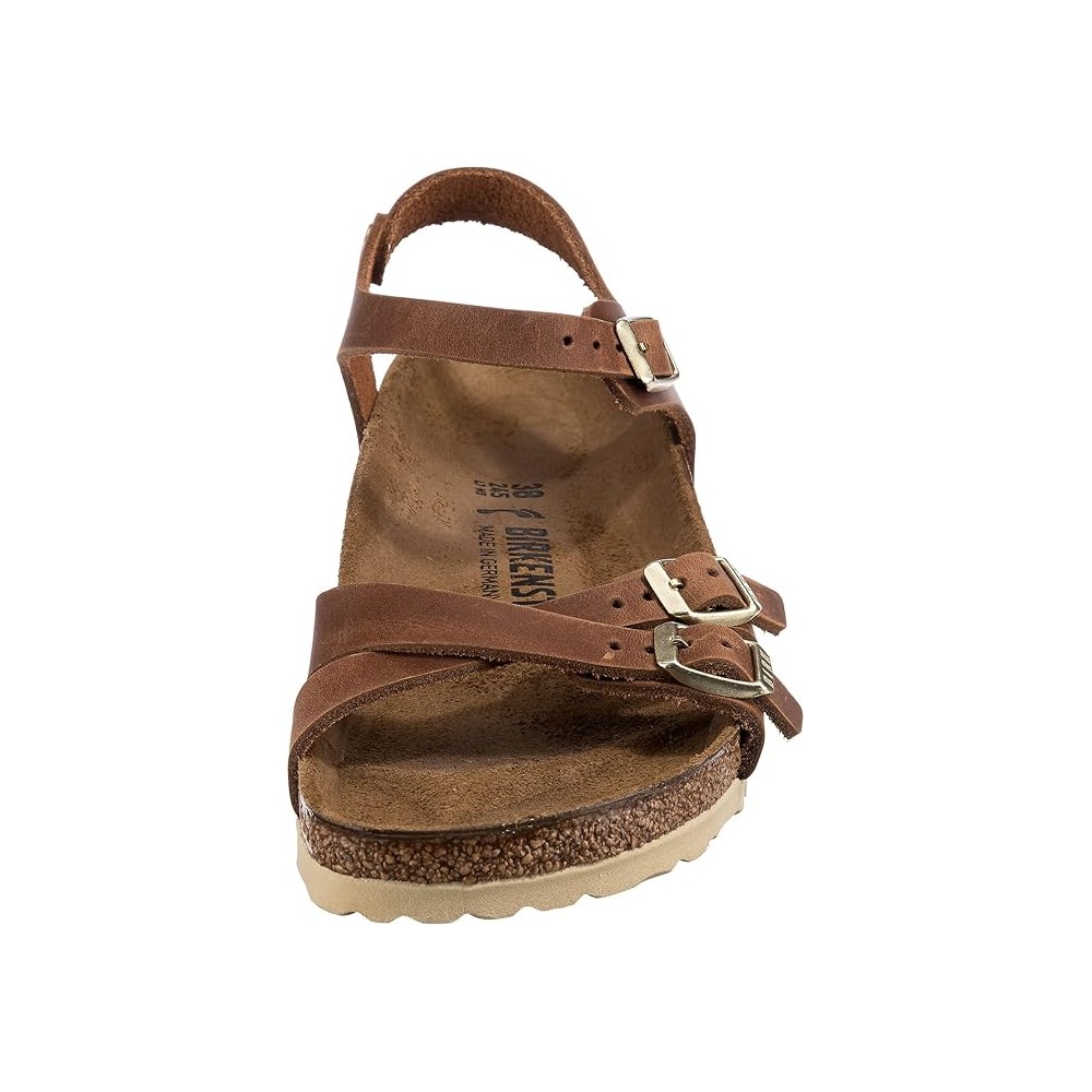 KUMBA BIRKENSTOCK SANDALO COGNAC DONNA