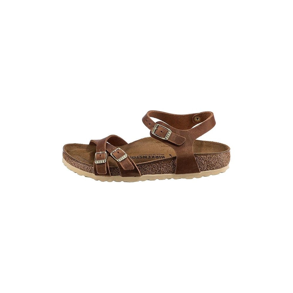KUMBA BIRKENSTOCK SANDALO COGNAC DONNA