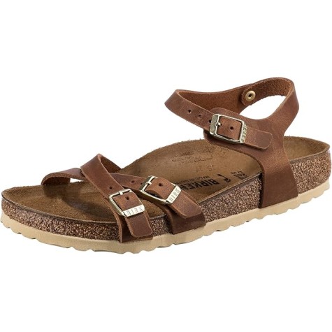 KUMBA BIRKENSTOCK SANDALO COGNAC DONNA