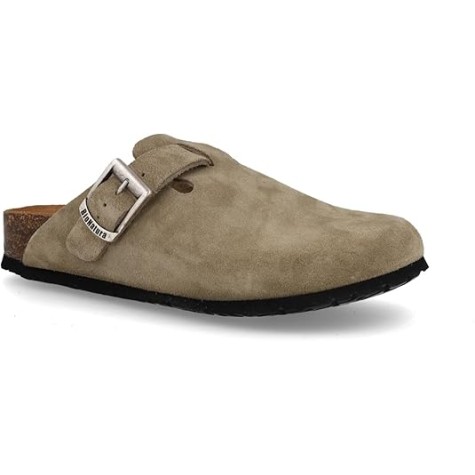 BIONATURA 11VEGASRX-I-SCTA col.SCAMOSCIATO TAUPE CIABATTA CHIUSA UNISEX