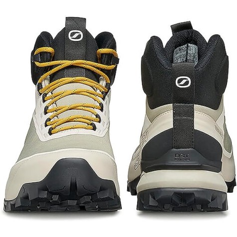 SCARPONCINO TREKKING UOMO SCARPA RIBELLE CROSS 2 MID GTX FOG LEMON CURRY