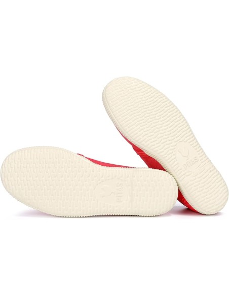SCARPE TELA PITAS DONNA CAMPING ROJO