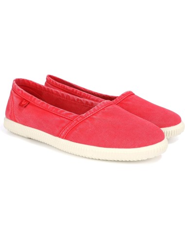 SCARPE TELA PITAS DONNA CAMPING ROJO