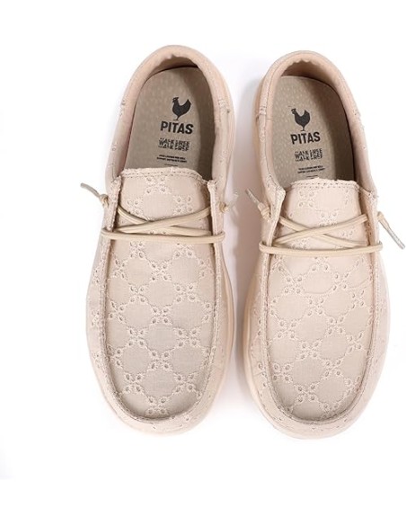 SCARPE PITAS TELA DONNA LOTTO BEIGE