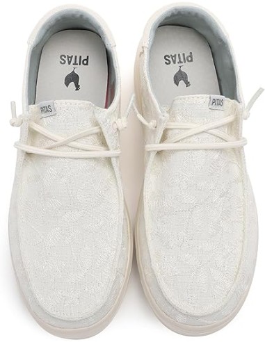SCARPE DONNA TELA PITAS BLOOM BLANCO