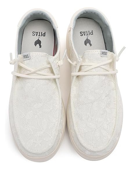 SCARPE DONNA TELA PITAS BLOOM BLANCO