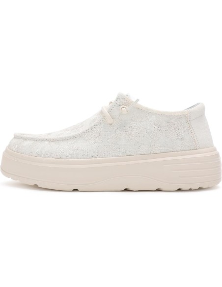 SCARPE DONNA TELA PITAS BLOOM BLANCO