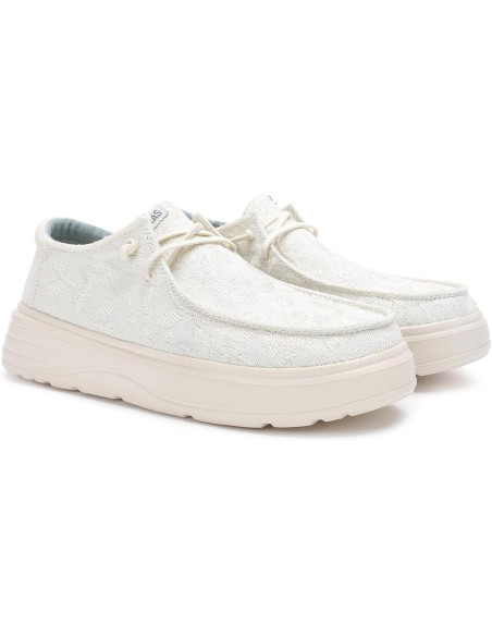 SCARPE DONNA TELA PITAS BLOOM BLANCO
