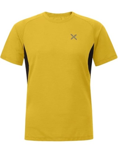 MONTURA Rise T-Shirt Tecnica da Uomo giallo