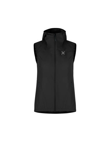 GILET MONTURA RISE HOODED VEST DONNA NERO