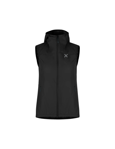 GILET MONTURA RISE HOODED VEST DONNA NERO